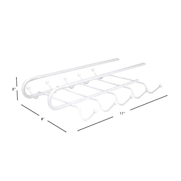 Home Basics Under-the-Shelf Mug Rack